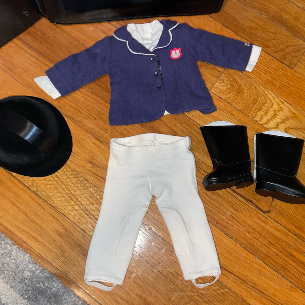 American Girl Doll horse riding outfit